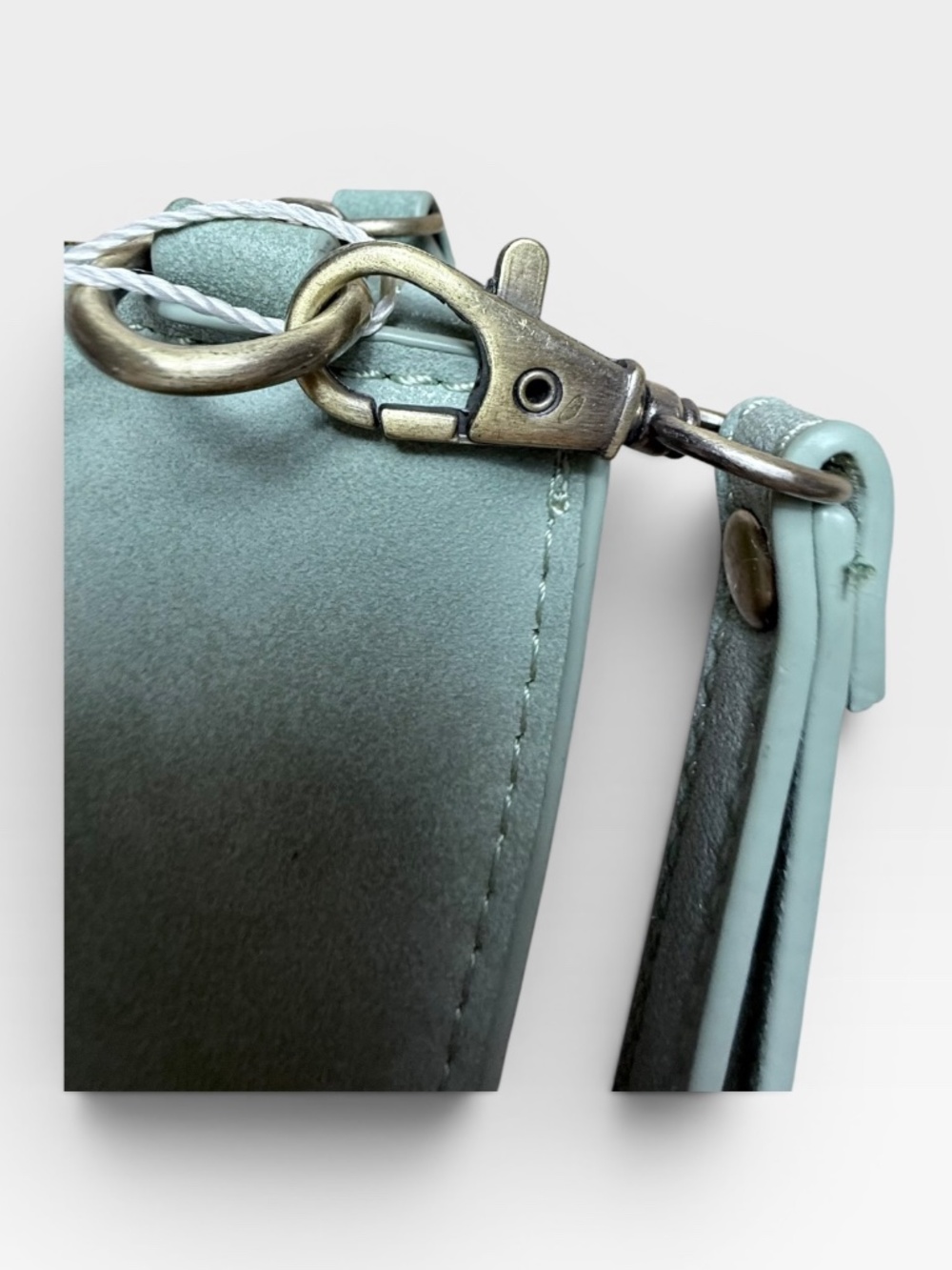 Susan Joy Mini Wristlet Crossbody Wallet in Mint NWT OS - Picture 2 of 7